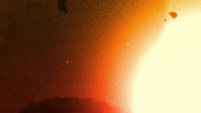 Grunge film burn damage overlay with burning screen and trendy graffiti effect