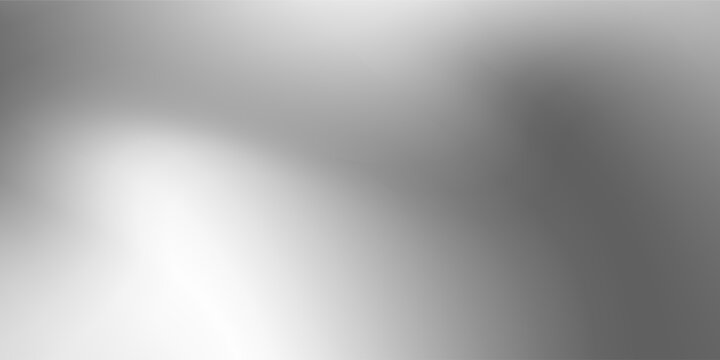 Abstract ssilver foil background with metal mirror texture. Chrome gradient surface with light gloss. Vector aluminum grey design pattern glass
