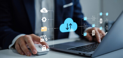 Exchange information and data with internet cloud technology.FTP(File Transfer Protocol) files...