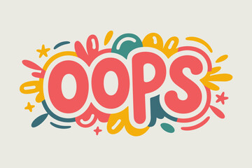 Flat vector illustration featuring a minimalist abstract abstract geometric shape design