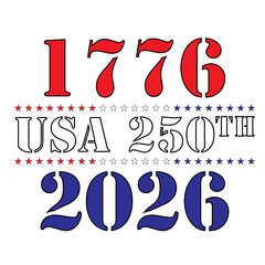 United States 250th Birthday Announcement