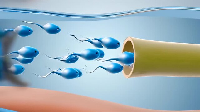 Vasectomy Procedure Showing Vas Deferens Sealing Sperm Blockage Reabsorption And Unchanged Semen Volume In Male Anatomy