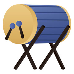 Bedug Drum Illustration