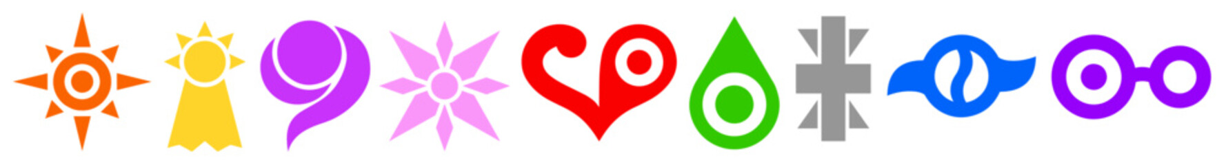 Digimon Anime Crest Symbols