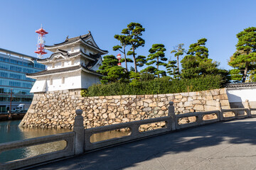 史跡高松城跡玉藻公園　艮櫓　香川県高松市