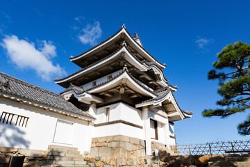 史跡高松城跡玉藻公園　月見櫓　香川県高松市