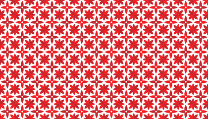High-performance seamless vector backdrop featuring a harmonic red floral tessellation. Ideal pattern for lunar new year themes, luxury gift wrap, and celebratory digital wallpapers