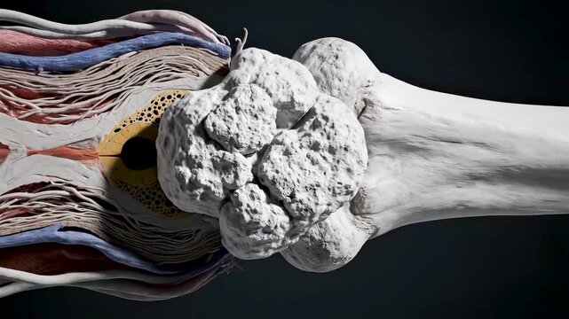 Long Bone Healing Process Showing Clot Formation Callus Development and Remodeling Into Solid Structure in Ultra Detailed Anatomy