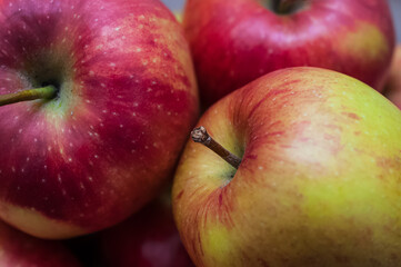 red apple close-up