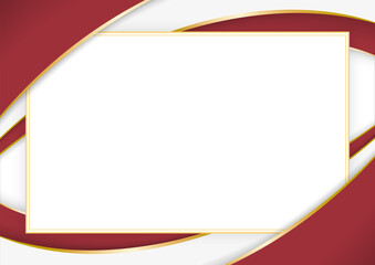 horizontal frame and border with Latvian flag