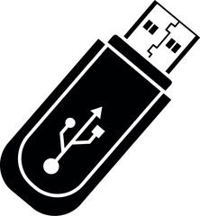 Vector USB drive icon