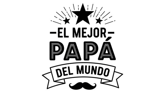 El mejor papa del mundo graphic design