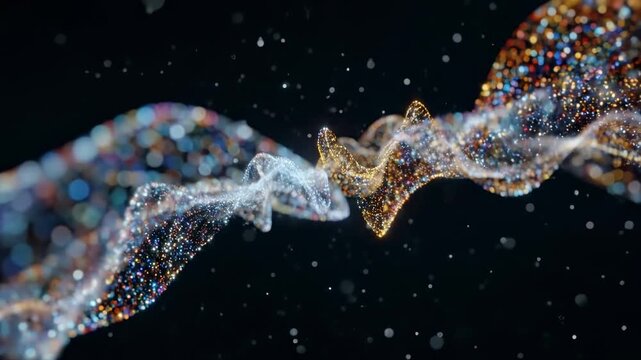 Exploring Luminous Fractals and Interference Patterns at Nanoscale in a Microcosmic Ecosystem