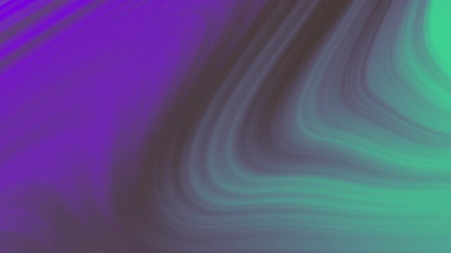 Vibrant Purple and Green Abstract Swirling Pattern Design.