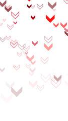 red arrows down falling business financial recession icons on transparent background, png stock market and economy isolated vertical social media design element © AIDIN