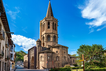 Church of Santa Maria la Real in Sanguesa, Spain