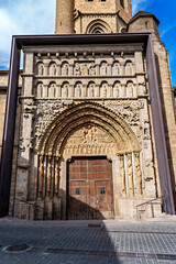 Church of Santa Maria la Real in Sanguesa, Spain