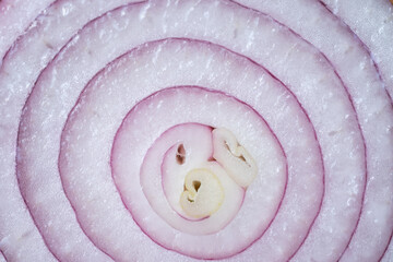 sliced red onion