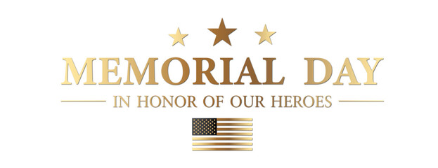 Memorial Day USA Logo