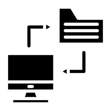Restore Backup Vector Icon