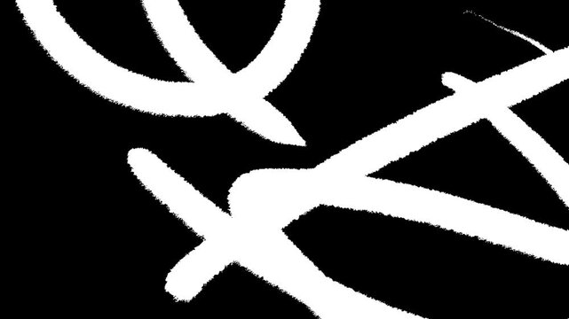 brush stroke animation for overlay of street animation footage, street intro overlay and transition footage, brush stroke random animation