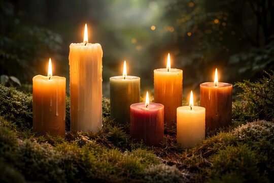 Seven candles to light your path