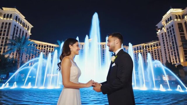 Wedding in Vegas.