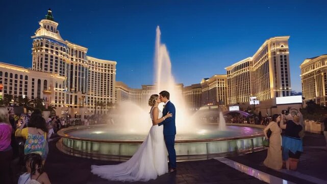 Wedding in Vegas.