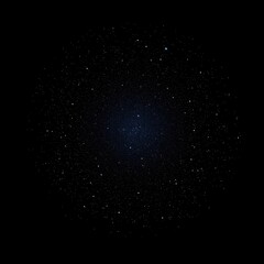 Fototapeta premium Abstract View of the Observable Universe With Distant Stars