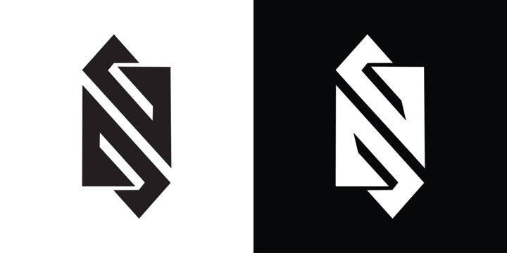 Professional Innovative Initial DM logo and MD logo. Letter DM or MD Minimal elegant Monogram. Premium Business Artistic Alphabet symbol and sign stock illustration