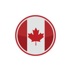 Red and white maple leaf flag symbolizing Canada unity pride heritage
