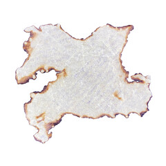 Obraz premium Burnt Paper Pieces with Ancient Magical Inscriptions, Historical Notes, Torn Paper Scraps, Singed Papyrus, Halloween Vibe, Old Books, PNG Format, Perfect for Posters, Events, and Presenta