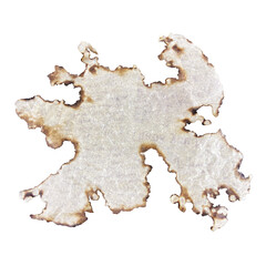 Obraz premium Burnt Paper Pieces with Ancient Magical Inscriptions, Historical Notes, Torn Paper Scraps, Singed Papyrus, Halloween Vibe, Old Books, PNG Format, Perfect for Posters, Events, and Presenta