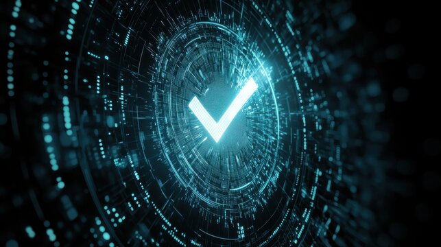 Compliance standard assurance concept using digital technology, quality certificate process, legal law control marketing management client background