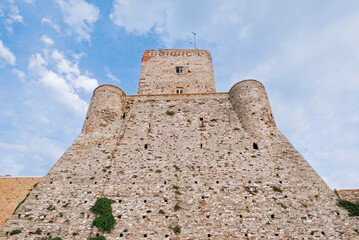 the Svevian castle, Termoli, Molise region, Italy