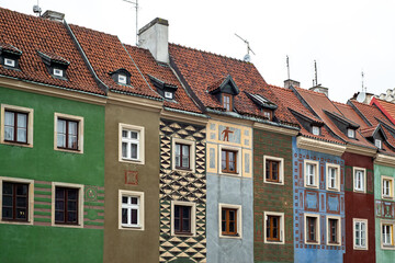 Domki budnicze na Starym Rynku w Poznań © Rafał