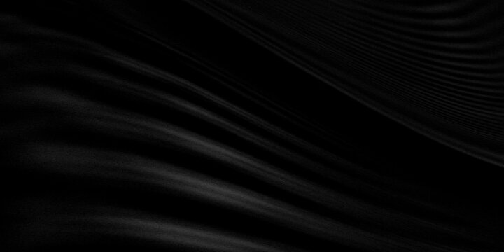 Exclusive, elegant, and high-class Monochrome Gradient abstract visual with fine parallel lines that follow the curve of the gray wave and textured "Grainy" (Sandy) Texture