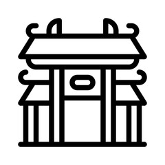 Chinatown line icon