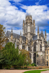 Fototapeta premium Saint-Ouen Abbey of Rouen, France
