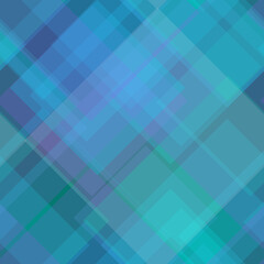 Obraz premium Futuristic Cyan and Deep Blue Seamless Geometric Diamond Pattern for Technology and AI Branding