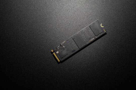 高速ストレージM.2 NVMe SSDのクローズアップ