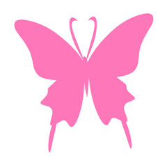 Butterfly silhouette vector