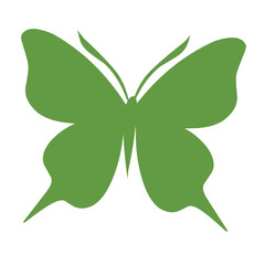 Butterfly silhouette vector