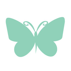 Butterfly silhouette vector