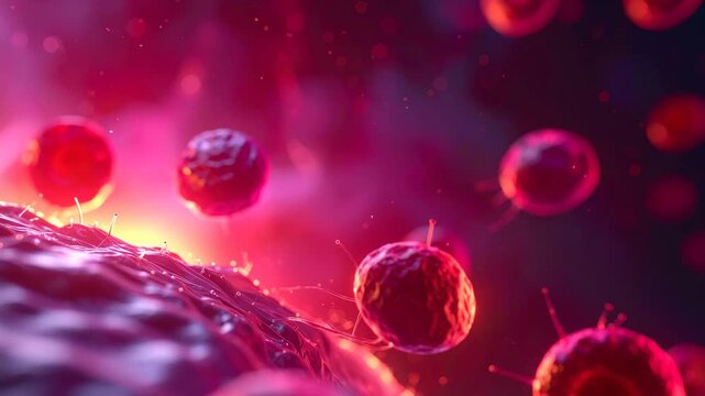 Cellular Universe: A mesmerizing exploration of the microscopic world, revealing intricate details of cellular structures and the vibrant colors that bring them to life.