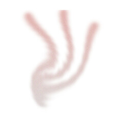 Soft pink and white swirls design with transparent background