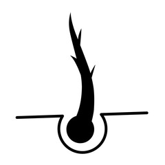 Hair care vector icon