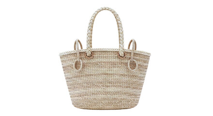 Obraz premium Woven Straw Tote Bag