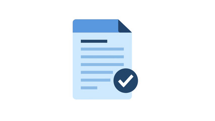Approved Document with Checkmark Icon.