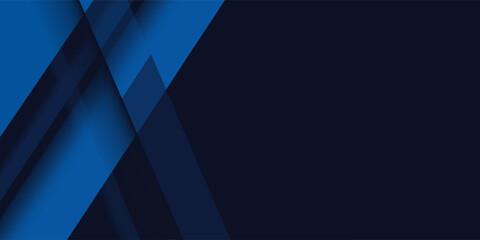 Obraz premium Dark blue modern business abstract background. Vector illustration design for presentation, banner, cover, web, flyer, card, poster, wallpaper, texture, slide, magazine, and powerpoint
